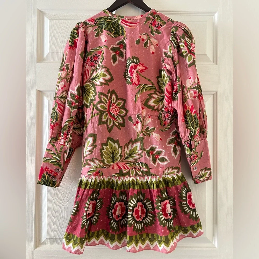 FARM Rio Pink Aura Floral Mini Dress 🌸 - Picture 5 of 8